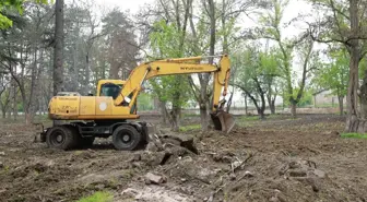 Tokat'ta Yeni Millet Bahçesi Yapımı Sürüyor