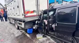 Trabzon'da Trafik Kazası: 4 Yaralı