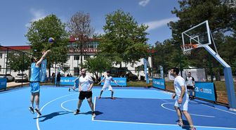 Gaziantep'te 3x3 Basketbol Turnuvası Heyecanı