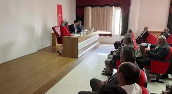 Kaymakam Eskimez, Muhtarlarla Toplantı Yaptı