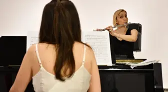 Üsküp'te Flüt-Piyano Duo Konseri Düzenlendi