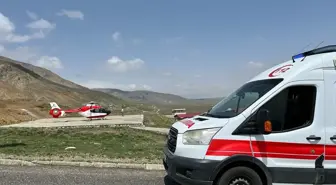 Ambulans Helikopterle Hastaneye Sevk