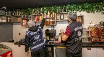 Van'da Zabıta Ekiplerinden Kafe Denetimi