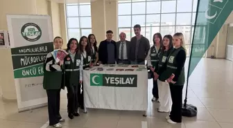Yeşilay, Tekirdağ Üniversitesi Öğrencilerini Bağlılıkları Konusunda Bilinçlendiriyor
