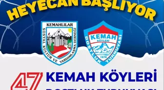 Erzincan Kemah Köyleri Dostluk Turnuvası Başlıyor