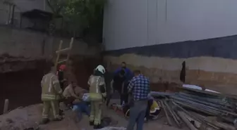 Ataşehir'de İnşaat Alanında Göçük: 3 İşçi Hastaneye Sevk Edildi