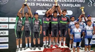 Akhisar Bisikletçileri Türkiye Kupası'nda Başarı Gösterdi