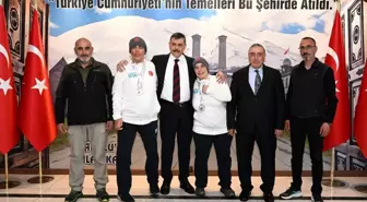 Erzurum Valisi, Özel Sporcuları Teşvik Etti