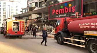 Elazığ'da İş Yerinde Yangın Paniği