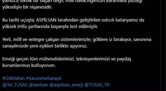Milli Havacılıkta Tarihi Başarı: Aksungur İHA'sı Yerli Motorla Uçtu