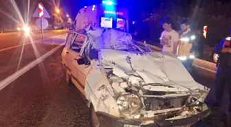 Mersin'de Otomobilin Tıra Çarpması Sonucu 1 Kişi Hayatını Kaybetti