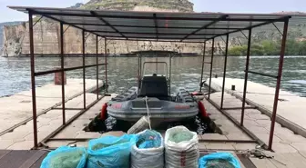Gaziantep'te Ağ ile Avlanan Şahıs Suçüstü Yakalandı