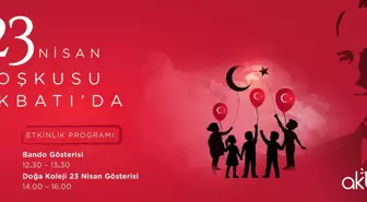 Akbatı'da 23 Nisan Ulusal Egemenlik ve Çocuk Bayramı Etkinlikleri