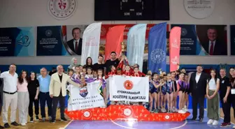 Afyonkarahisar'da Okul Sporları Cimnastik Müsabakaları Tamamlandı