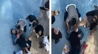 Önce kurşun yağdırdı ardından yerde tekmeledi