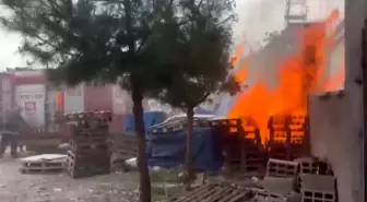 Kahramanmaraş'ta İş Yerinde Yangın Çıktı