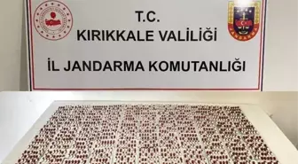 Kırıkkale'de Sentetik Ecza Hap Operasyonu: 1665 Adet Ele Geçirildi