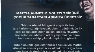 Trabzonspor'dan Mattia Ahmet Minguzzi'ye Anma Günü