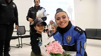 Erzurum'da Polis Haftası Kutlamasında Anaokulu ve Kreşlere Ziyaret
