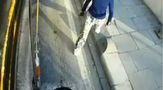 İstanbul'da İETT Otobüsüne Saldırı: Cam Kırıldı