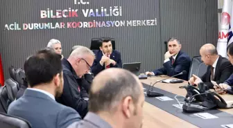 Bilecik'te 6,2 Büyüklüğündeki Depremin Ardından Kriz Masası Toplandı
