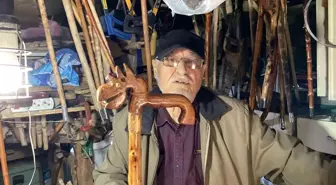86 Yaşındaki Hami Dedenin Baston Tutkusu