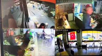 Süleymanpaşa'da Deprem Panik Anları Güvenlik Kameralarına Yansıdı