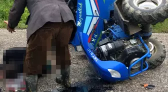 Samsun'da Tarım Aracı Kazası: 1 Ölü, 4 Yaralı