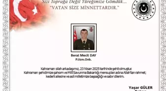 Berat Mecit Day kimdir? Şehit Piyade Uzman Onbaşı Berat Mecit Day kaç yaşında, nereli, evli mi?