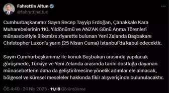 Cumhurbaşkanı Erdoğan, Yeni Zelanda Başbakanı Luxon'u Kabul Edecek