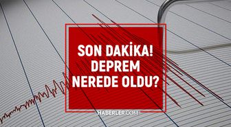 İstanbul'da deprem mi oldu SON DAKİKA?