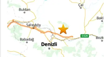 Pamukkale'de 3.9 Büyüklüğünde Deprem