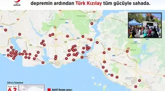 Türk Kızılay, Depremzedelere Beslenme Desteği Sağlıyor