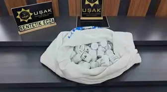 Uşak'ta Narkotik Operasyonu: Çiftin Üzerinden Uyuşturucu Çıktı