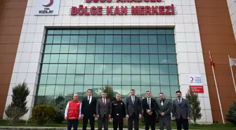 Vali Çiftçi, Kök Hücre Bağışçı Merkezi'ni Ziyaret Etti