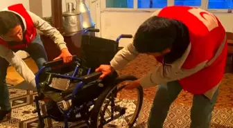 Kızılay Diyadin, Bağışlarla Yaşlıların Hayatını Kolaylaştırıyor