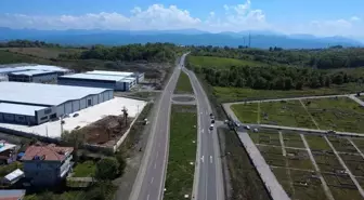 Samsun'da Tehlikeli Dönüş Noktası Sürücüler için Tehdit Oluşturuyor