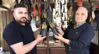 Gaziantep'in Geleneksel Yemeni Ayakkabıları Turistlerin İlgi Odağı