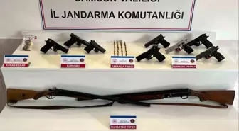 Bafra'da Silah Operasyonu: 6 Kişi Yakalandı