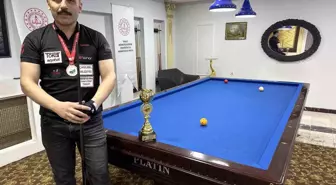 Tokatlı Bilardocu Mesut Ekinci, Avrupa Şampiyonası İçin Hazırlanıyor