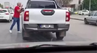 Adana'da Yol Verme Meselesi Kavgası: Sürücü Yaşlı Adamı Yumrukladı