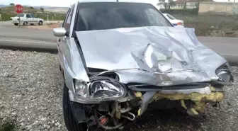 Kütahya'da Trafik Kazası: 3 Yaralı