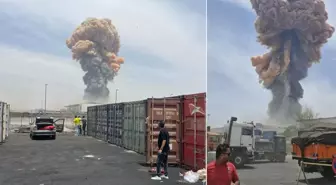 İran'da limanda şiddetli patlama! Ölü ve yaralılar var