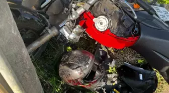 Bursa'da Motosiklet Kazası: Sürücü Ağır Yaralandı
