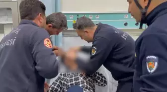 Fermuara Sıkışan Genç Kız, İtfaiye Ekipleri Tarafından Kurtarıldı