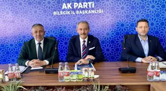 AK Parti Bilecik İl Başkanlığı'nda Teşkilat Çalışmaları Değerlendirildi