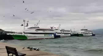 BUDO seferleri olumsuz hava koşulları nedeniyle iptal edildi