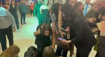 Düğün Salonunda Deprem Panik Yaratıyor