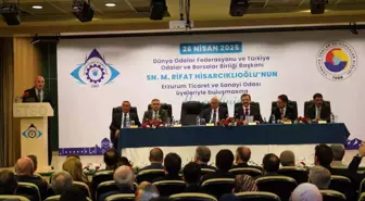 TOBB Başkanı Hisarcıklıoğlu, Erzurum'da İş Dünyası ile Buluştu