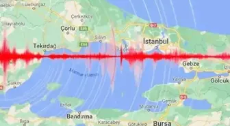 İstanbul'da 3.5 büyüklüğünde deprem